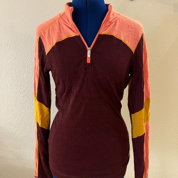 Smartwool base layer 1/4 zip - Picture 1 of 4